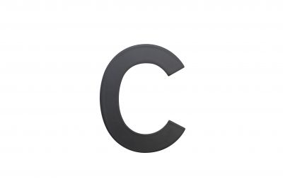 Nerezové písmeno "C" v plochém „2D“ provedení RICHTER RN.75L.C.CE