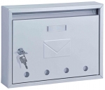 Poštovní schránky sestava Inox-nerez paneláková - 12ks